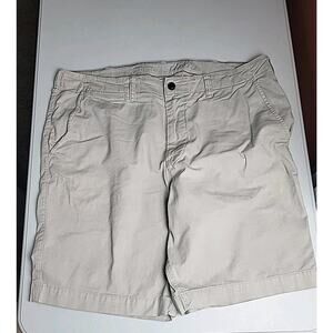 American Eagle Shorts Men's 38 Next Level Flex Classic Fit Khaki Chino Tan